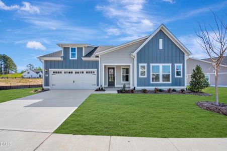 New construction Single-Family house 45 Shady Creek Wy, Fuquay Varina, NC 27526 plan Poplar Ridge - image