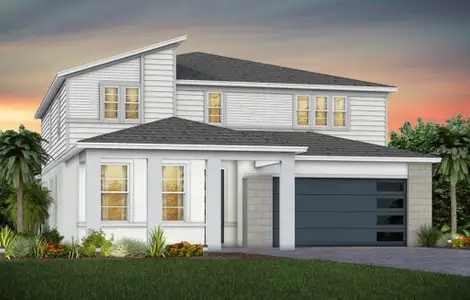 New construction Single-Family house 11360 Split Oak Ln, Orlando, FL 32832 plan Scarlett - image