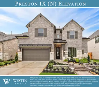 New construction Single-Family house 26710 Steradian Lake Ln, Richmond, TX 77406 plan The Preston IX - image