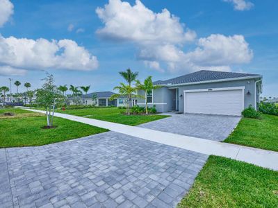 New construction Single-Family house 8960 Dahlia Cir, Port St. Lucie, FL 34986 plan Bergamo - image