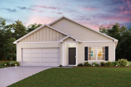 New construction Single-Family house 10138 Long Horn Rd, Bailey, NC 27807 plan Cabot - image