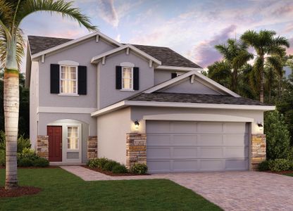 New construction Single-Family house 1107 Happy Forest Lp, Deland, FL 32720 plan Destin - image
