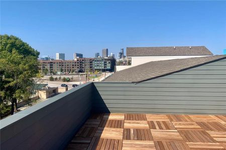 New construction Townhouse house 676 Hank Aaron Drive, Atlanta, GA 30315 Plan: 5 – ROOFTOP TERRACE- photo 0