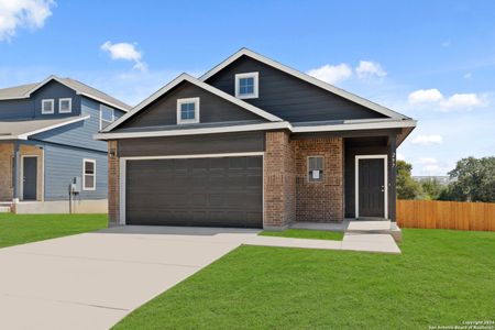 New construction Single-Family house 297 Gathering Drive, San Antonio, TX 78245 Bertram- photo 0