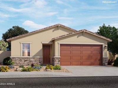 New construction Single-Family house 3423 E Alexander Drive, San Tan Valley, AZ 85143 - photo 0