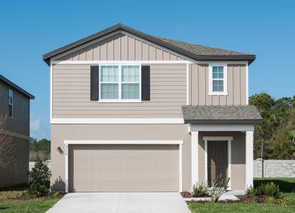 New construction Single-Family house 10523 Curving Creek Lp, Parrish, FL 34219 plan Voyager - image