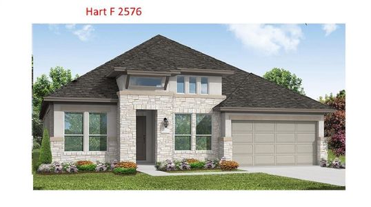 New construction Single-Family house 175 Five Mile Creek Way, Kyle, TX 78640 Hart (2576-CM-45)- photo 0