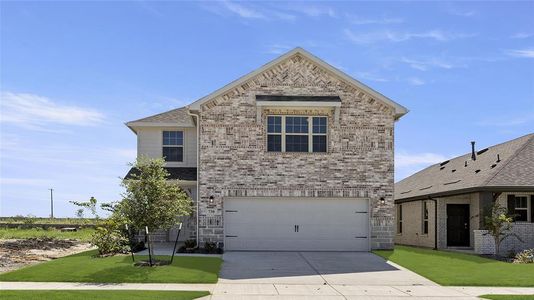 New construction Single-Family house 730 Gentle Bird Drive, Lavon, TX 75166 Rayburn II W- photo 0