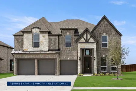 New construction Single-Family house 3121 Miller Rd, Midlothian, TX 76065 plan Boston 2F (w/Media) - image