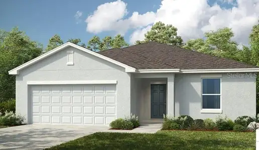 New construction Single-Family house 13643 Tropical Breeze Wy, Hudson, FL 34669 plan Magnolia - image