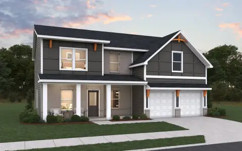 New construction Single-Family house 138 Post Oak Dr, Jackson, GA 30233 plan Harding - image