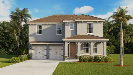 New construction Single-Family house 4681 Barberry Ave, Lakeland, FL 33811 plan THE McKENNA - image