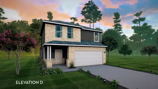 New construction Single-Family house 4947 Hawkwell Ln, San Antonio, TX 78263 plan Ash - image