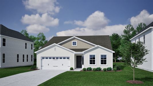 New construction Single-Family house 471 Galloping Foal Wy Se, Bolivia, NC 28422 plan Durham II - image