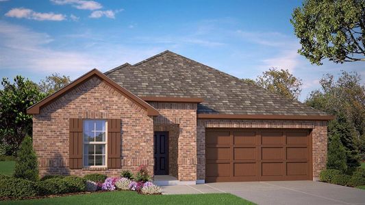 New construction Single-Family house 437 Pickett Creek Drive, Fort Worth, TX 76008 Las Cruces- photo 0