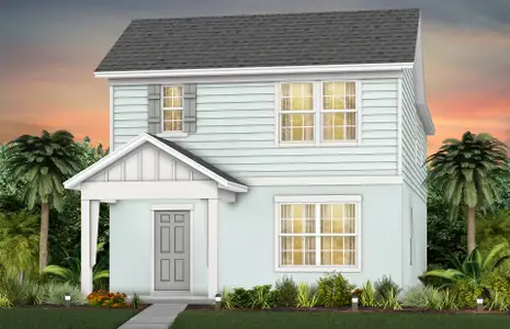New construction Single-Family house 10256 Aurora View Aly, Orlando, FL 32829 plan Haddock - image