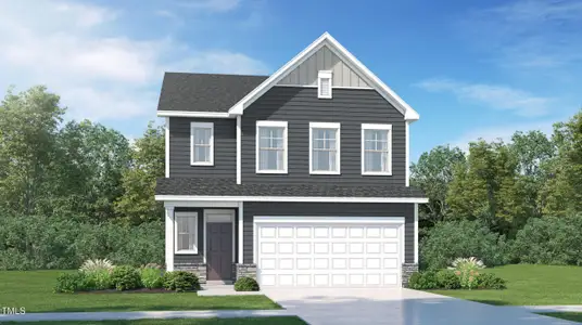 New construction Single-Family house 1340 Adler Cove Rd, Graham, NC 27253 plan Spencer - image