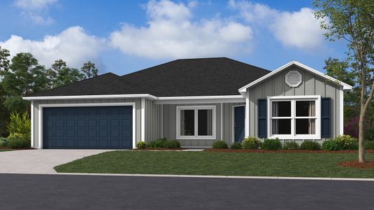 New construction Single-Family house 8190 Silk Stocking Ave, Laurel Hill, FL 32567 plan RC Carson - image
