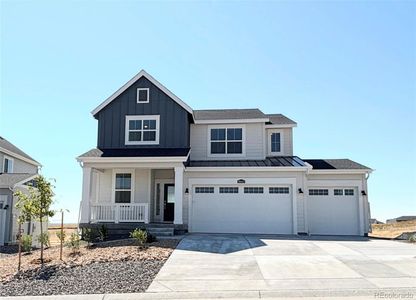 New construction Single-Family house 39442 Penn Road, Elizabeth, CO 80107 Pinnacle- photo 0