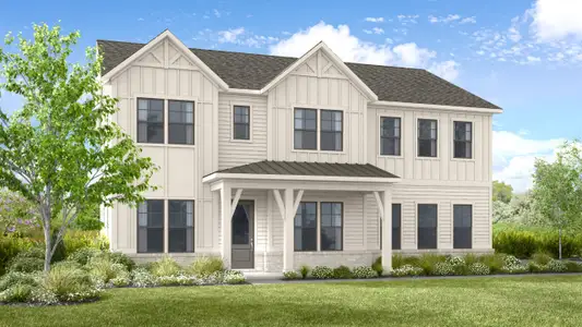 New construction Single-Family house 4648 Bethelview Rd, Cumming, GA 30040 plan Burgundy - image