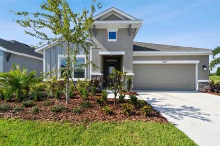 New construction Single-Family house 11810 Richmond Trl, Parrish, FL 34219 The Captiva- photo 0