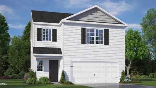 New construction Single-Family house 107 Vignette Dr, Wilson's Mills, NC 27577 plan DARWIN - image