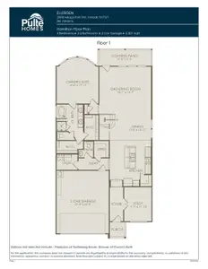 New construction Single-Family house 18110 Zemira Ln, Tomball, TX 77377 plan Hamilton - image