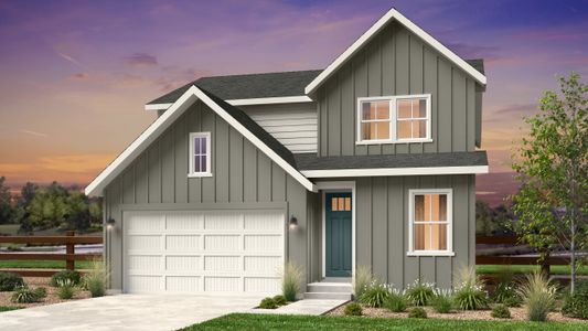 New construction Single-Family house 16916 W 92Nd Lp, Arvada, CO 80007 plan Estes - image