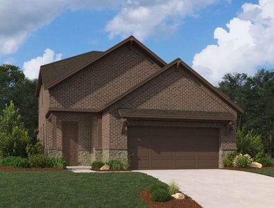 New construction Single-Family house 14143 Gallatin St, Pilot Point, TX 76258 Blanton- photo 0