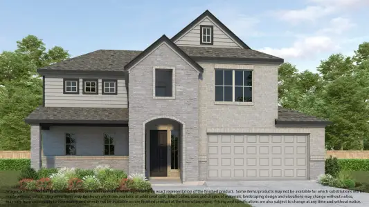 New construction Single-Family house 3224 Bushy Hawthorn Dr, Conroe, TX 77301 plan 659 - image