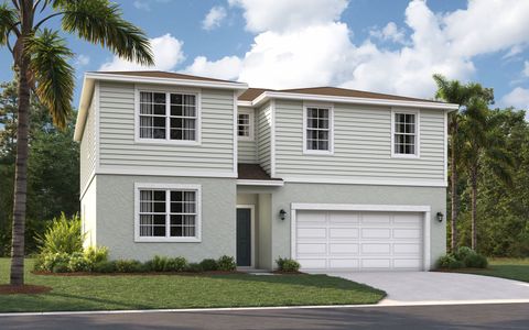 New construction Single-Family house 1719 Columbus Path, St. Cloud, FL 34771 plan The Linden - image
