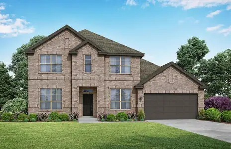 New construction Single-Family house 728 Stone Eagle, Azle, TX 76020 plan Willow - image