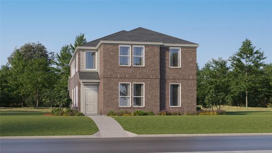 New construction Single-Family house 17911 Prairie Falcon Wy, Unit 9, Pflugerville, TX 78660 plan Sabas - image