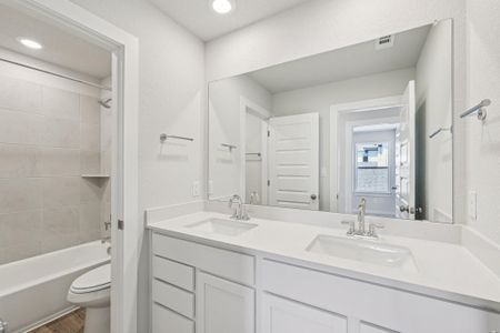 New construction Single-Family house 1216 Lavender Wy, Georgetown, TX 78628 plan Bristol - image 11