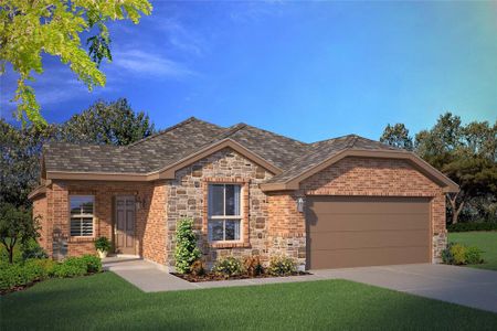 New construction Single-Family house 5500 Gold Pond Drive, Fort Worth, TX 76179 MERIDIAN- photo 0