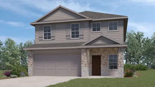 New construction Single-Family house 6015 Granite Quarry, San Antonio, TX 78222 plan The Madison - image