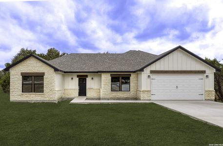 New construction Single-Family house 1595 Rocky Ridge Lp, Canyon Lake, TX 78133 - image