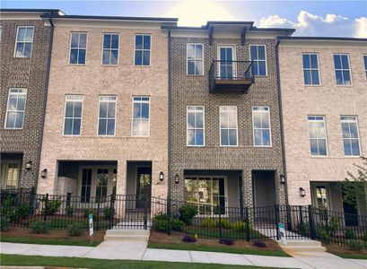 New construction Townhouse house 3805 Osprey Ridge Road, Unit 204, Peachtree Corners, GA 30092 The Benton I- photo 0