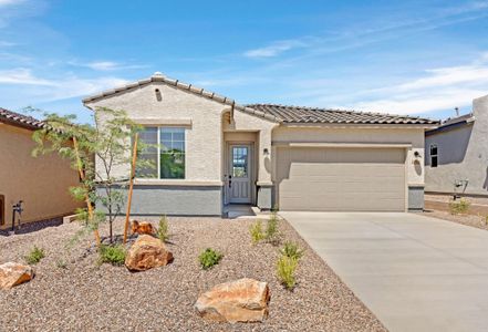New construction Single-Family house 14785 N Saguaro Nest Tr, Marana, AZ 85658 plan Sepia - image