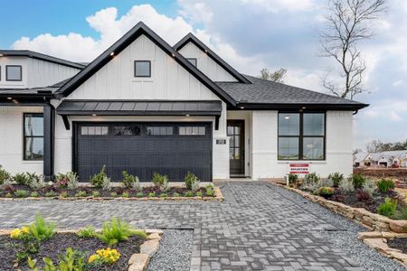 New construction Townhouse house 2219 Grapewood Lane, Katy, TX 77494 Reflection- photo 0