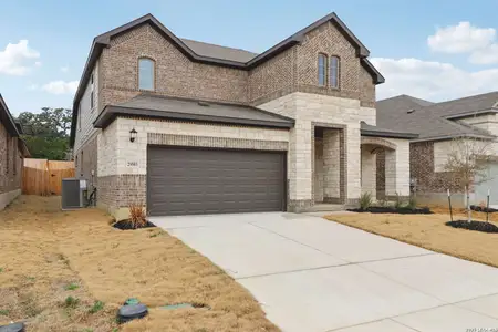 New construction Single-Family house 29503 Arrowtooth Blvd, Boerne, TX 78006 plan The Evergreen (4011) - image