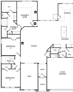 New construction Single-Family house 2637 River Bank Dr, Burleson, TX 76028 plan Dover - image 3