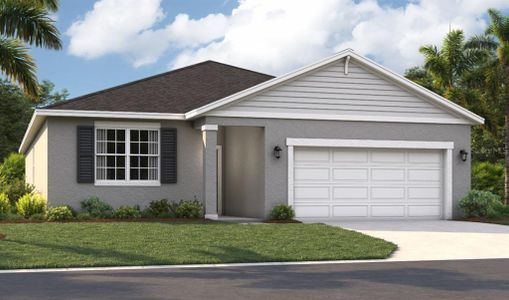 New construction Single-Family house 913 Pearlwood Lp, Eagle Lake, FL 33839 null- photo 0