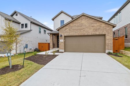 New construction Single-Family house 208 Table Top Bnd, Liberty Hill, TX 78642 Fieldstone- photo 0