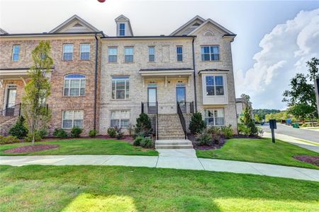 New construction Townhouse house 629 Millcroft Boulevard, Buford, GA 30518 The Freemont- photo 0