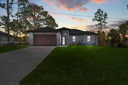 New construction Single-Family house 727 Drury Ave, Lehigh Acres, FL 33974 - image