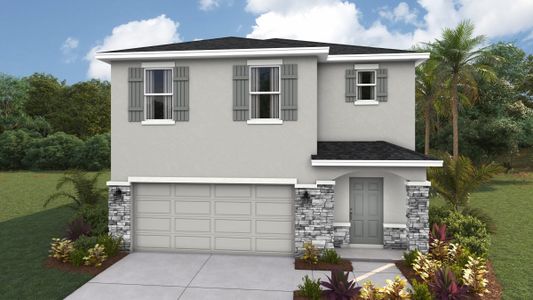 New construction Single-Family house 18615 Lookout Ridge Pl, Lakewood Ranch, FL 34211 plan Robie - image