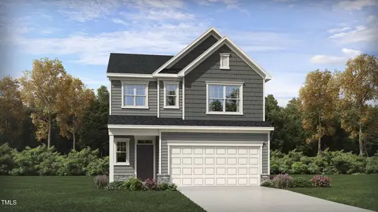New construction Single-Family house 111 Fishing Pier Wy, Lillington, NC 27546 Davidson- photo 0