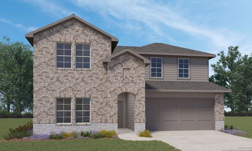 New construction Single-Family house 14646 Pearl Flats, San Antonio, TX 78253 The Ozark- photo 0