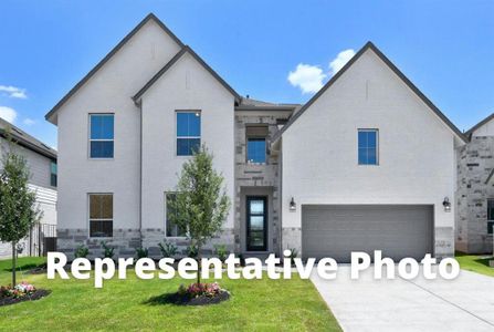 New construction Single-Family house 508 Hollister Dr, Liberty Hill, TX 78642 The Collins- photo 0